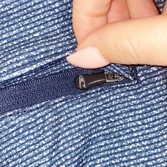 O'neill Hybrid Blue Striped Colorblock Size 40 Swim Trunks Board Shorts - Picture 8 of 16